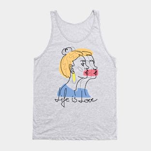 Girl on line Tank Top